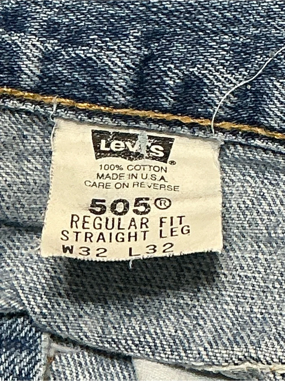 Levi's 505 Light Blue Straight Jeans